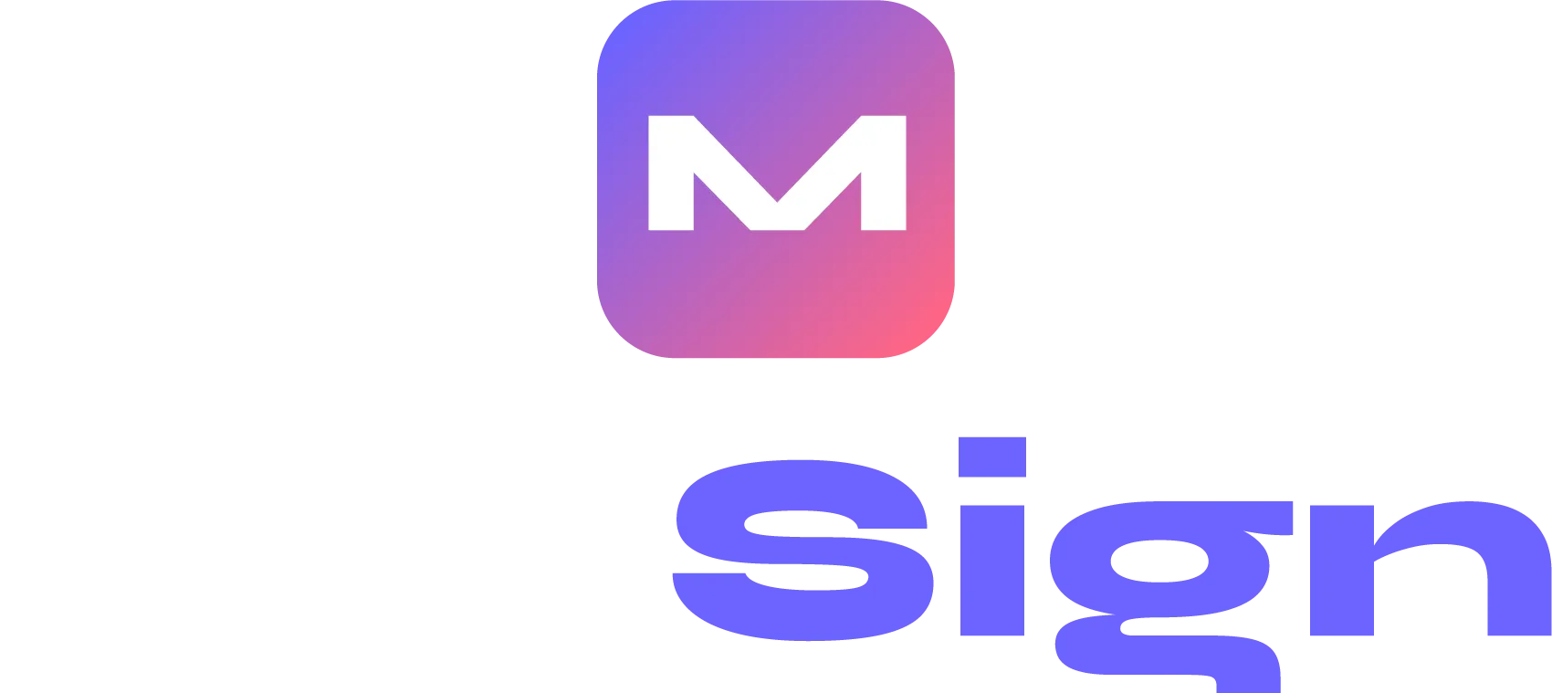 Logo MySign vertical