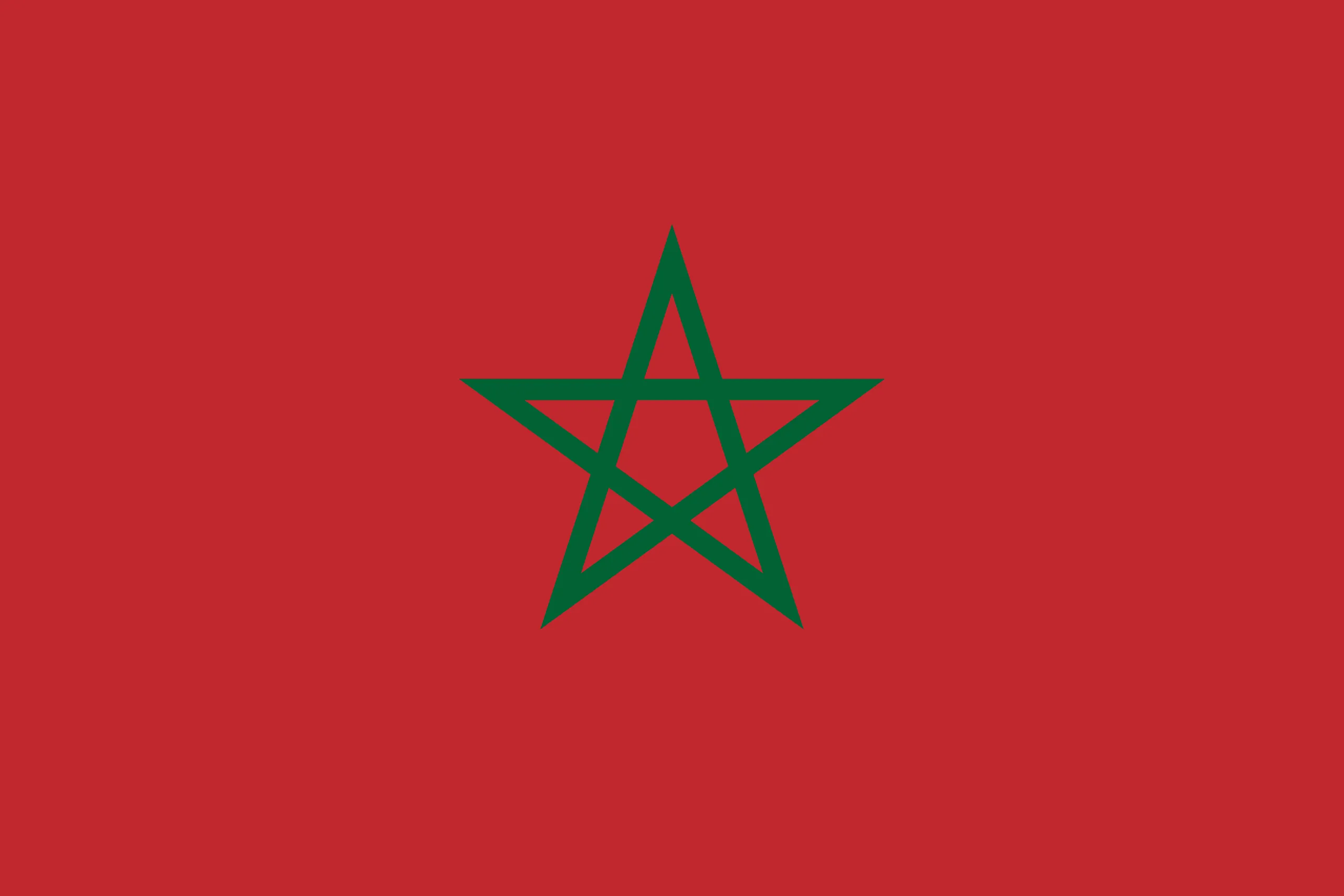 Drapeau Maroc